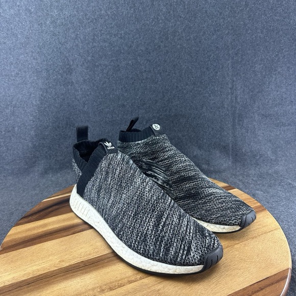 Adidas NMD CS2 Primeknit x United Arrows & Sons Black White 2018 size 13 - Picture 2 of 10